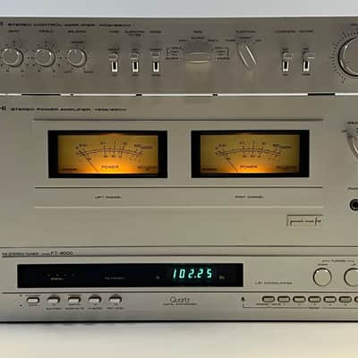 Hitachi HCA-6500 Pre Amplifier - HMA-6500 Power Amplifier - FT-8000 Tuner image 4