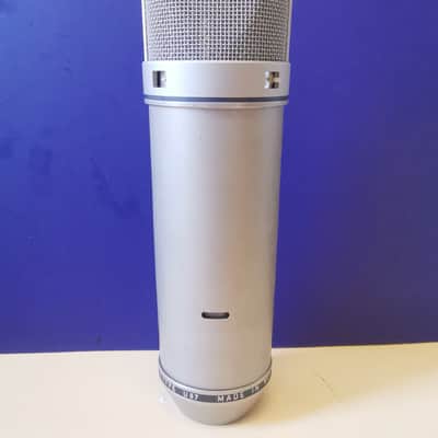 Neumann U87 Large Diaphragm Multipattern Condenser Microphone 1967 Nickel image 2