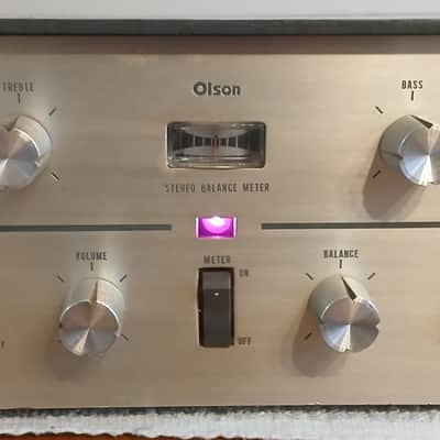 Vintage Olson Am-240 Tube Stereo Amplifier image 2
