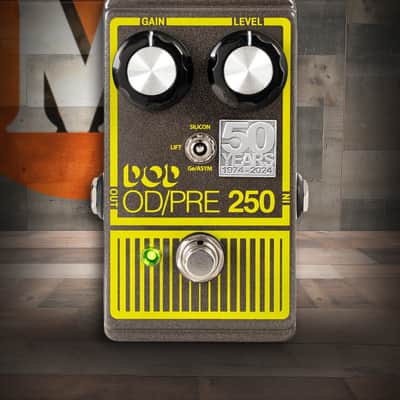 Digitech DOD-250-50TH Overdrive Preamp 250. 50th Anniversary Edition (DOD-250-50TH-U) image 1