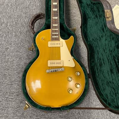 Handyman Les Paul Gold Top All Gold 2019 - All Gold relic image 12