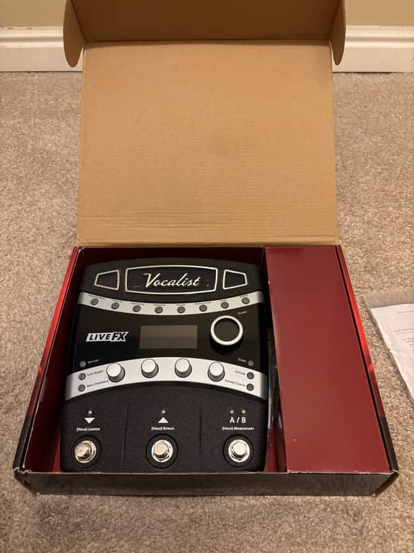 DigiTech Vocalist Live FX Vocal Performance Effects Processor with Original Box image 1