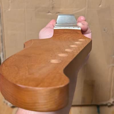 Warmoth Mooncaster Roasted Maple Neck With A 10" Radius 2022 - Unfinished image 2