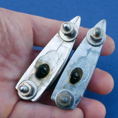 Pack Of 2 Sonor Teardrop Bass Drum Spurs Brackets image 6