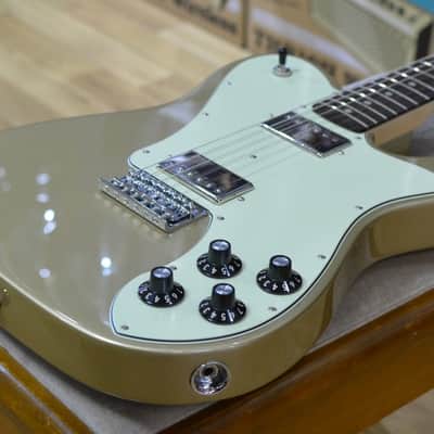 Fender Artist Chris Shiflett Telecaster Shoreline Gold Electric Guitar Incl Hardshell Case image 3