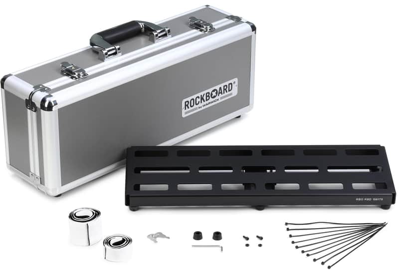 RockBoard by Warwick Duo 2.1 Pedalboard with Flight Case image 1