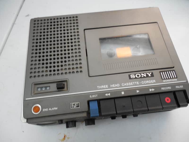 Sony TC-142  Cassette-Corder 1974 Black / Grey image 1