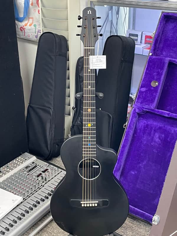 Natasha Asteroid 3/4 size Travel Carbon Fiber Guitar image 1