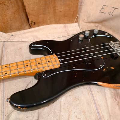 Fender Precision Bass  1968 Black image 3