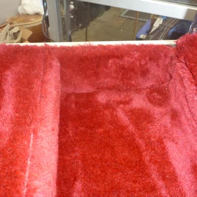 Case Mid-to-Late 1960's Ess Custom Built Case: Hartford, Conn. Latches '60's - Black Tolex & Wine Plush image 6