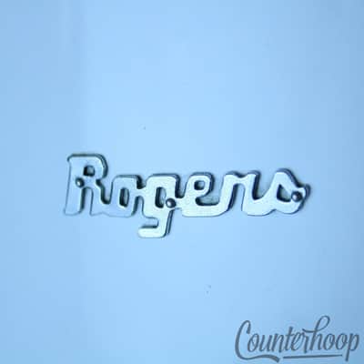 *Rogers 18x16" Floor Tom Drum New England White Vintage 70s Fullerton 5ply Maple image 2