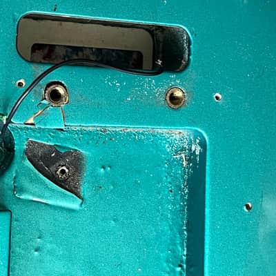 Share 1994 Fender 40th Anniversary Stratocaster guitar body USA American Turquoise image 5