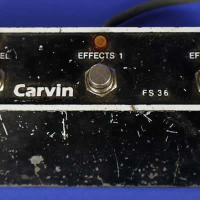 Carvin X-100 Tube Guitar Amp Head w/ FS-36 Footswitch image 2