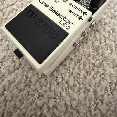 Boss LS-2 Line Selector (Silver Label) 1991 - Present - White image 2