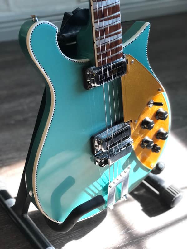 Rickenbacker 660 Cadillac Green - RARE One off image 1