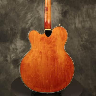 1973 Gretsch 7690 Super Chet Autumn Red Stain faded Orange image 19