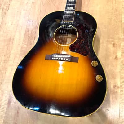 Gibson J-160E Acoustic-Electric Guitar 1959 - Sunburst image 1