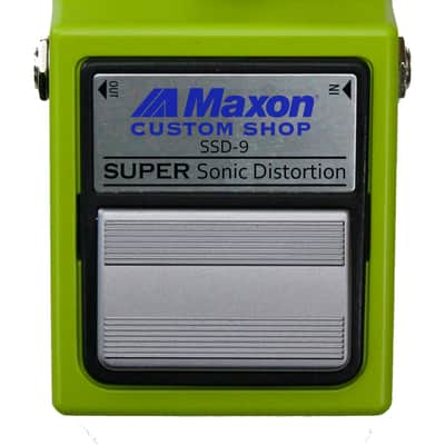 Maxon SSD-9 Custom Shop Super Sonic Distortion | Reverb