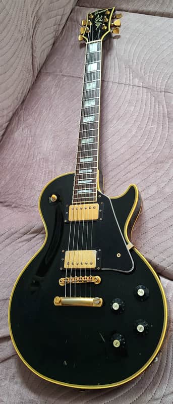 Greco Les Paul Custom EGC-650 Black Beauty Original 1990 - Black