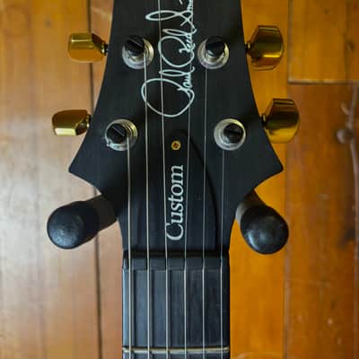 PRS Custom 24 10 Top Cobalt Blue Stained Maple Neck image 4