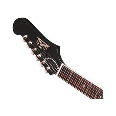 Guild Starfire I Jet 90 Semi-Hollow Guitar w/GVT - Black Satin - Open Box image 3