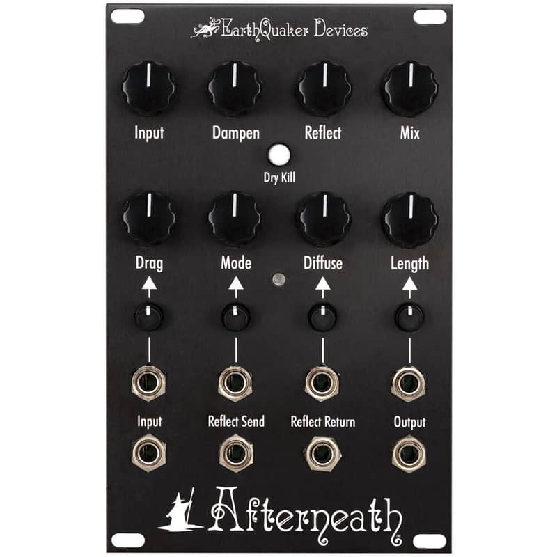 EarthQuaker Devices Afterneath Reverb Eurorack Module 2020 - 2021 - Black image 1
