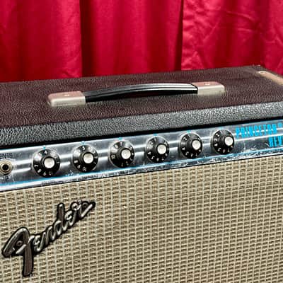 1975 Fender Princeton Reverb 1x10 Combo Guitar Amplifier image 3