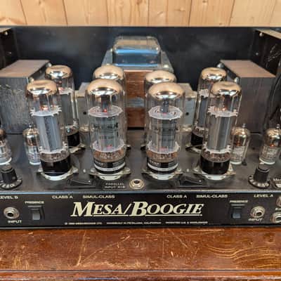 Chris Poland's Mesa Boogie 295 Stereo Simul-Class 2-Channel 95-Watt Power Amplifier 1988-89 image 3