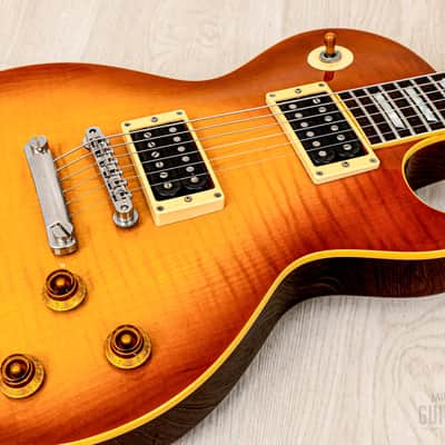 1991 Burny RLG '59 Model Standard Flame Top w/ 50s-Style Neck & VH-1 PAFS, Japan Fernandes image 6