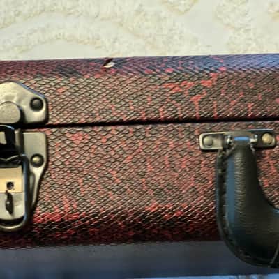 Gibson Nikki Sixx Signature Thunderbird Bass 2012 - Red - w/ snakeskin case...WOW! image 16