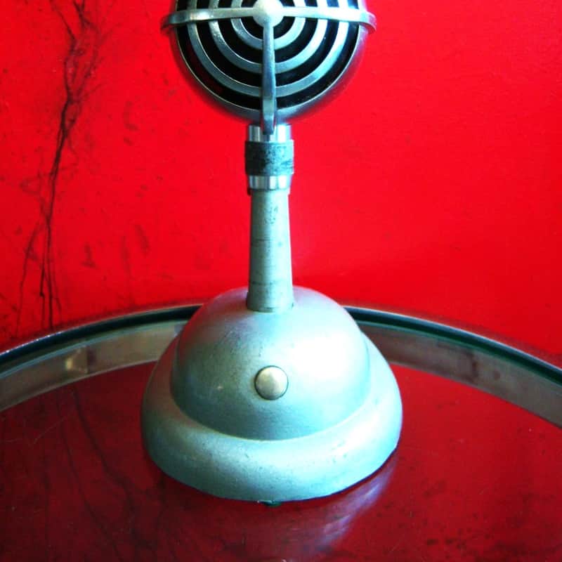 1930’s Shure 730B Satin Chrome