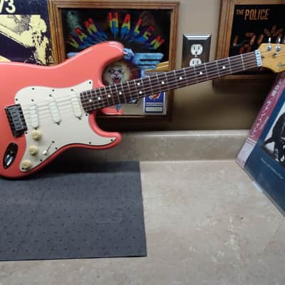 Fender Strat Plus Deluxe-1989 - Dusty Rose- RARE RARE Finish--with Rosewood- Wilkinson Nut- TBX- Lace Sensors- image 1