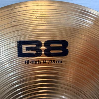 Sabian B8 14" Hi-Hat Cymbal Pair 1990s–2000s image 2