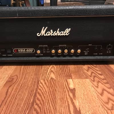 Marshall VBA 400 Valve Bass Amplifier Black image 1
