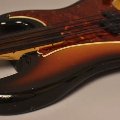 1970 Fender Precision Bass Fretless Sunburst w/OHSC image 9