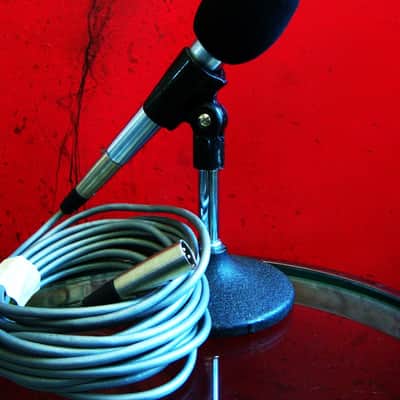 Vintage 1970's Electro-Voice 660 Supercardioid Dynamic Microphone Low Z w accessories 666 664A 664 image 1