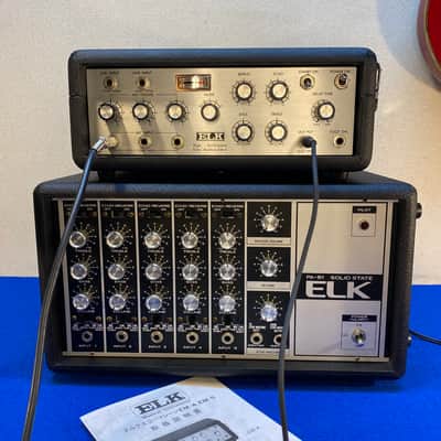 1977 Elk PA-51 with built in spring reverb and send/return- Nice! image 25