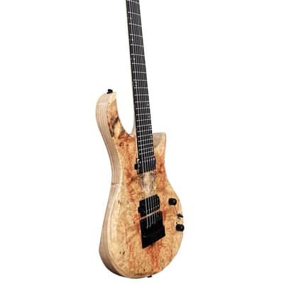 10S Spring BH Evertune/Bare Knuckle/Seymour Duncan Hyperswitch 7 String Baritone Electric Guitar – One Off 5A Maple Poplar image 9