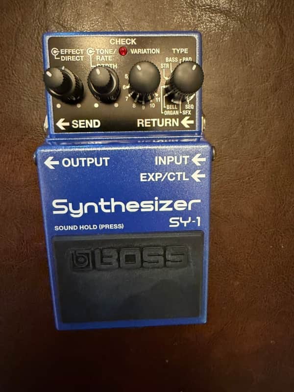 Boss SY-1 Synthesizer 2019 - Present - Blue image 1