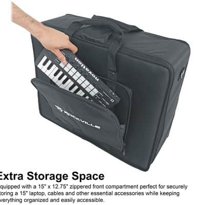 Rockville RPM1870 18 Ch. 6000w Powered Mixer w/USB/Effects/16 XDR2 Mic Pres+Bag image 12