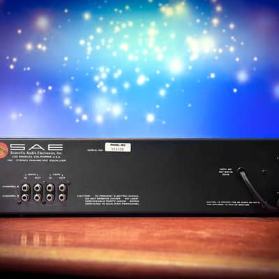 SAE 180 Vintage Stereo Parametric Equalizer – High-End Audio Component image 4