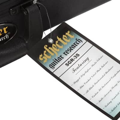 Schecter SGR-3S S-Shape Guitar Hard Case (1640) image 4