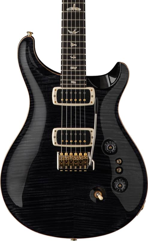 PRS Custom 24-08 10-Top Electric Guitar - Gray Black/Black image 1