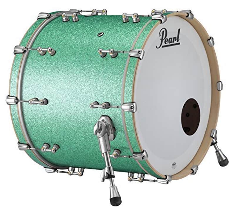 Pearl Music City Custom Pure 26"x16" Bass Drum w/o BB3 Mount TURQUOISE GLASS image 1