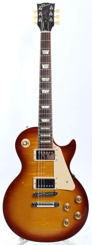 2012 Gibson Les Paul Traditional Plus iced tea burst image 1