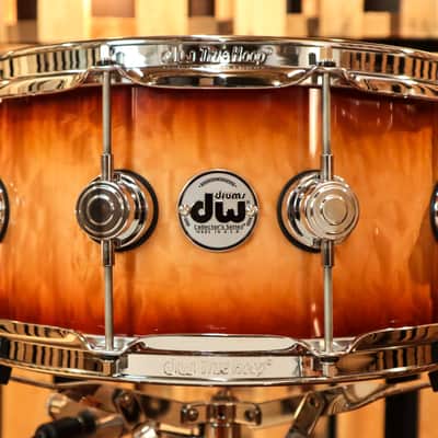 DW Collector's Natural To Deep Red Burst Over Quilted Maple Kit - SO#1134318 image 7
