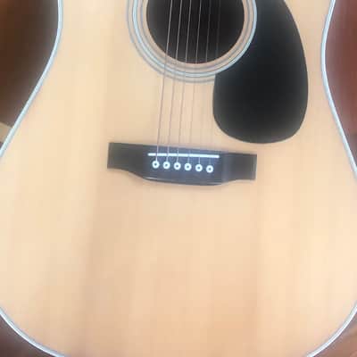 100% ORIGINAL 1970s Sigma by Martin DR-7 ACOUSTIC GUITAR MIJ w/ GIG BAG CASE image 5