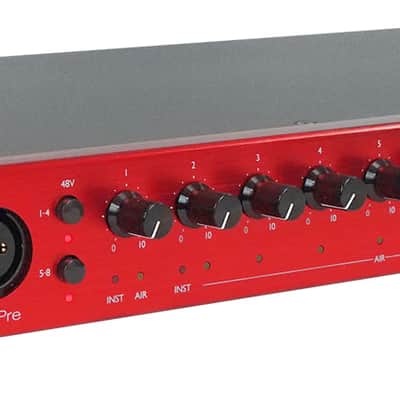 Focusrite Clarett+ 8Pre USB-C Audio Recording Interface, 8 Mic Preamps/JFET/ADAT image 3