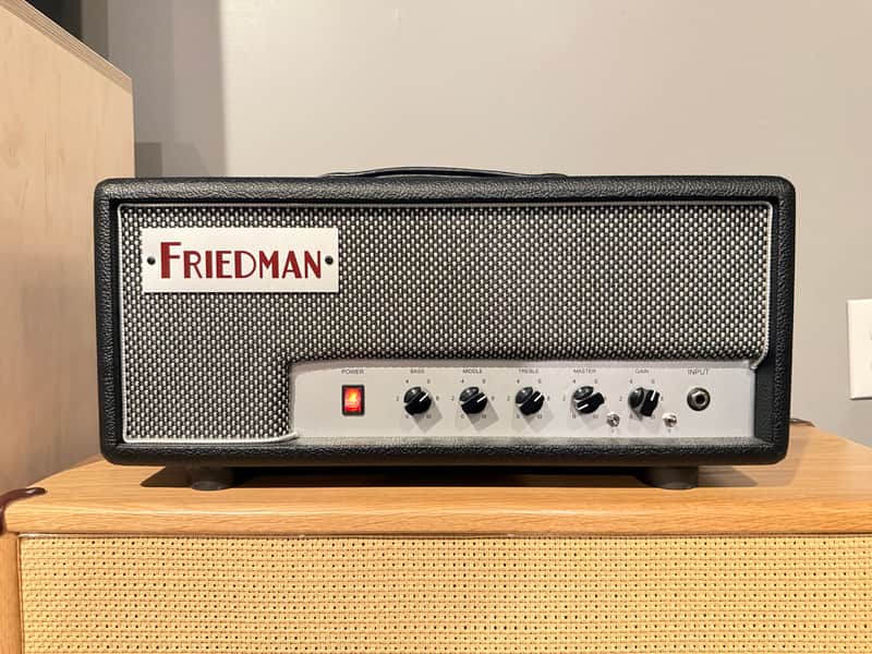 Friedman Little Sister 20-Watt Guitar Amp Head 2022 - Present - Black image 1