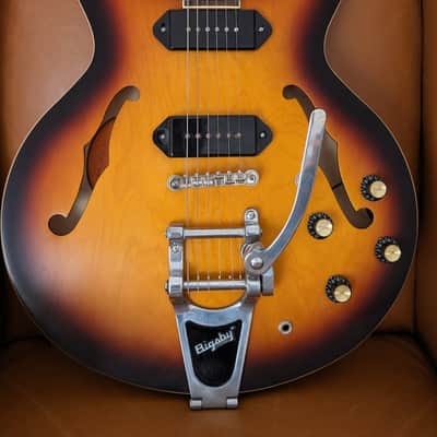 ​Epiphone Casino – Tastefully Upgraded w/ Boutique Vintage Vibe P90s (Pete Biltoft) & Bigsby B7 image 4